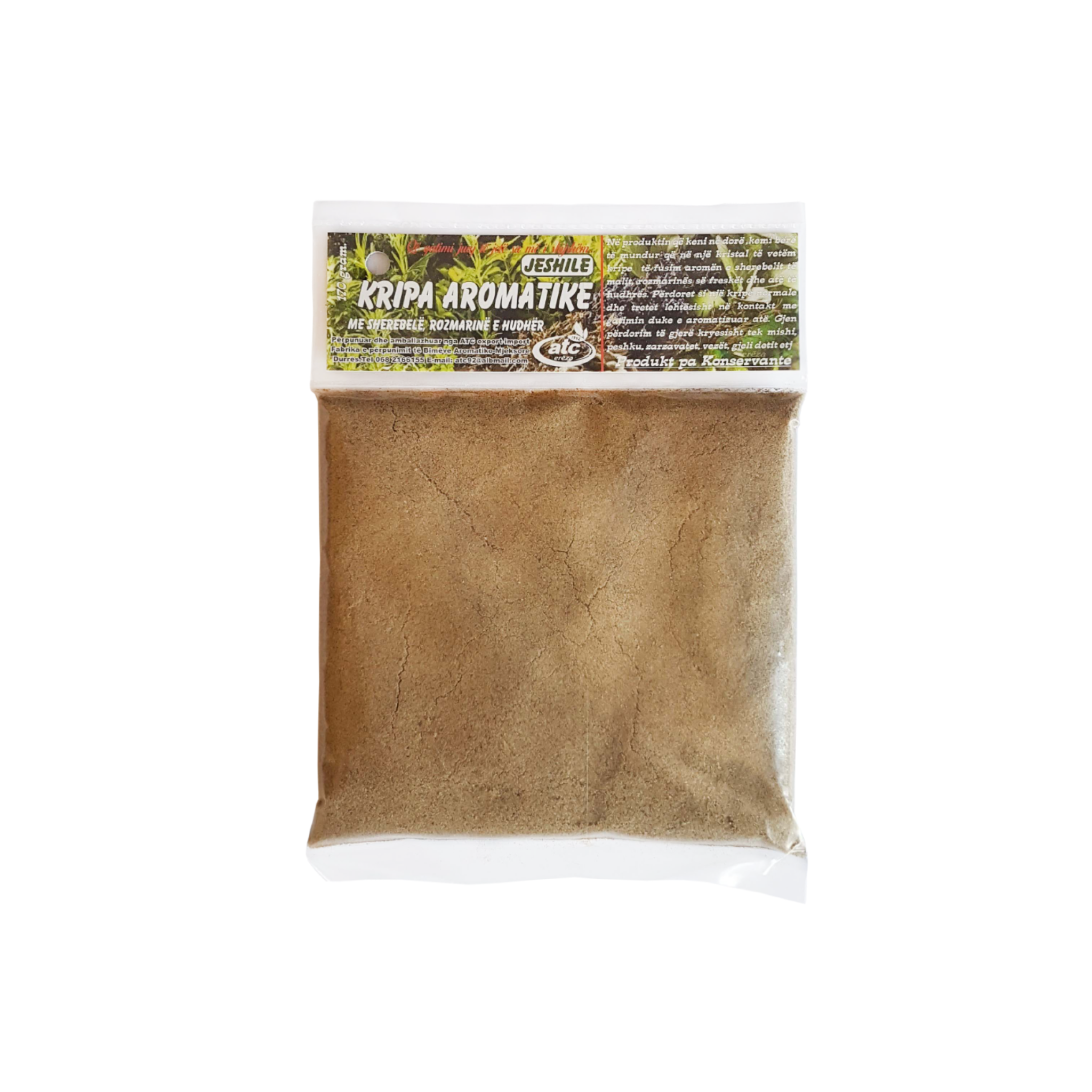 Kripë aromatike jeshile eko