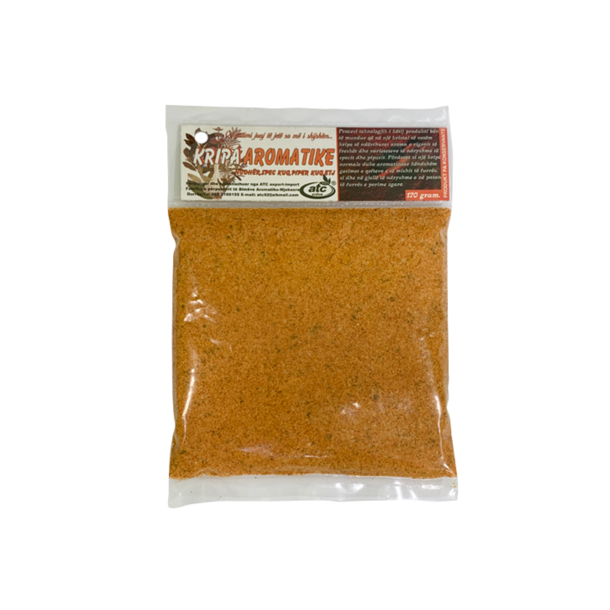 Kripë aromatike portokalli eko