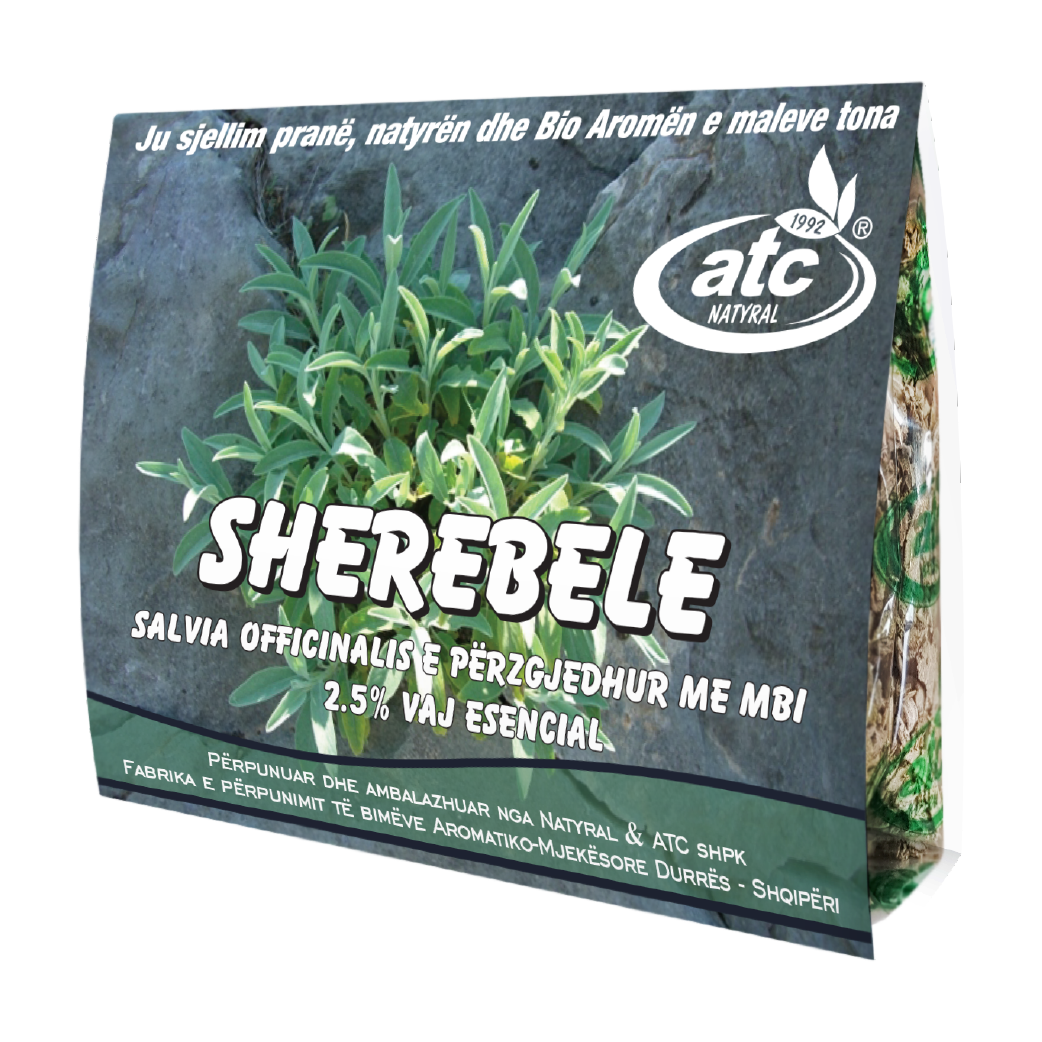 Çaj sherebele fletë 60g