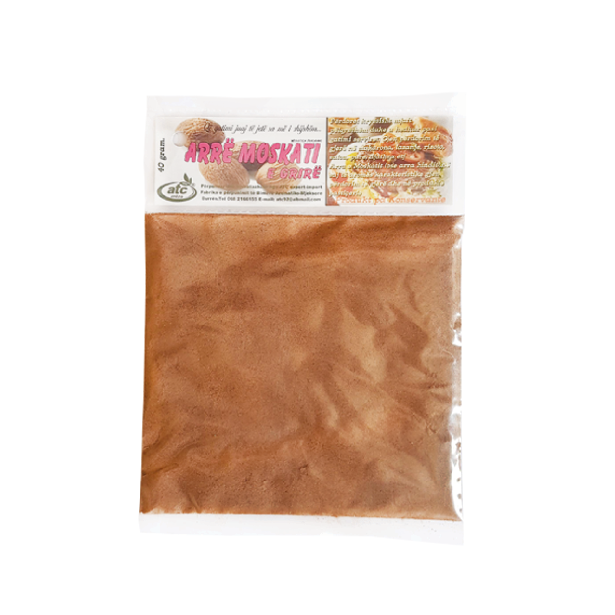 Arrë moskati e grirë eko